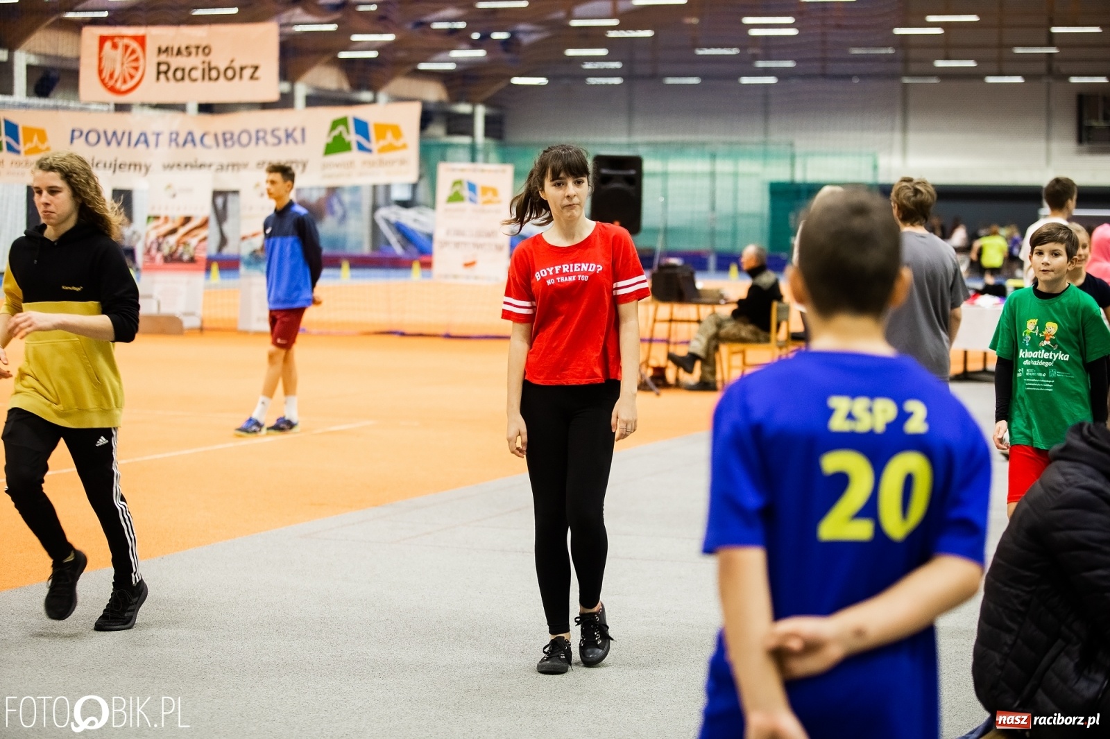 Zdjęcie w galerii na portalu naszraciborz.pl: Jesienne Halowe Mistrzostwa Raciborza w lekkiej atletyce wiadomości z regionu