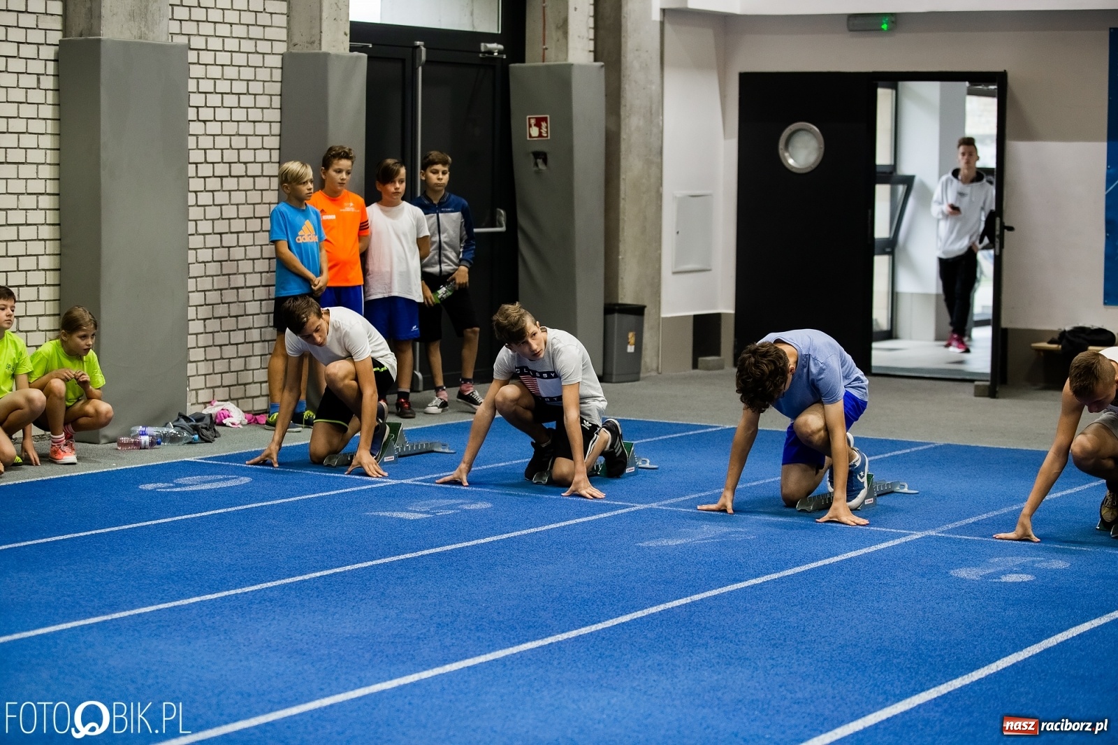 Zdjęcie w galerii na portalu naszraciborz.pl: Jesienne Halowe Mistrzostwa Raciborza w lekkiej atletyce wiadomości z regionu