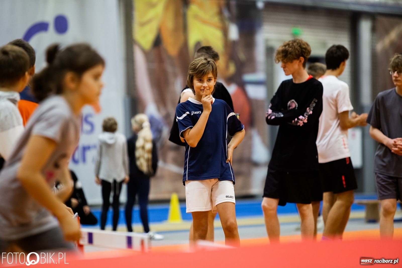 Zdjęcie w galerii na portalu naszraciborz.pl: Jesienne Halowe Mistrzostwa Raciborza w lekkiej atletyce wiadomości z regionu