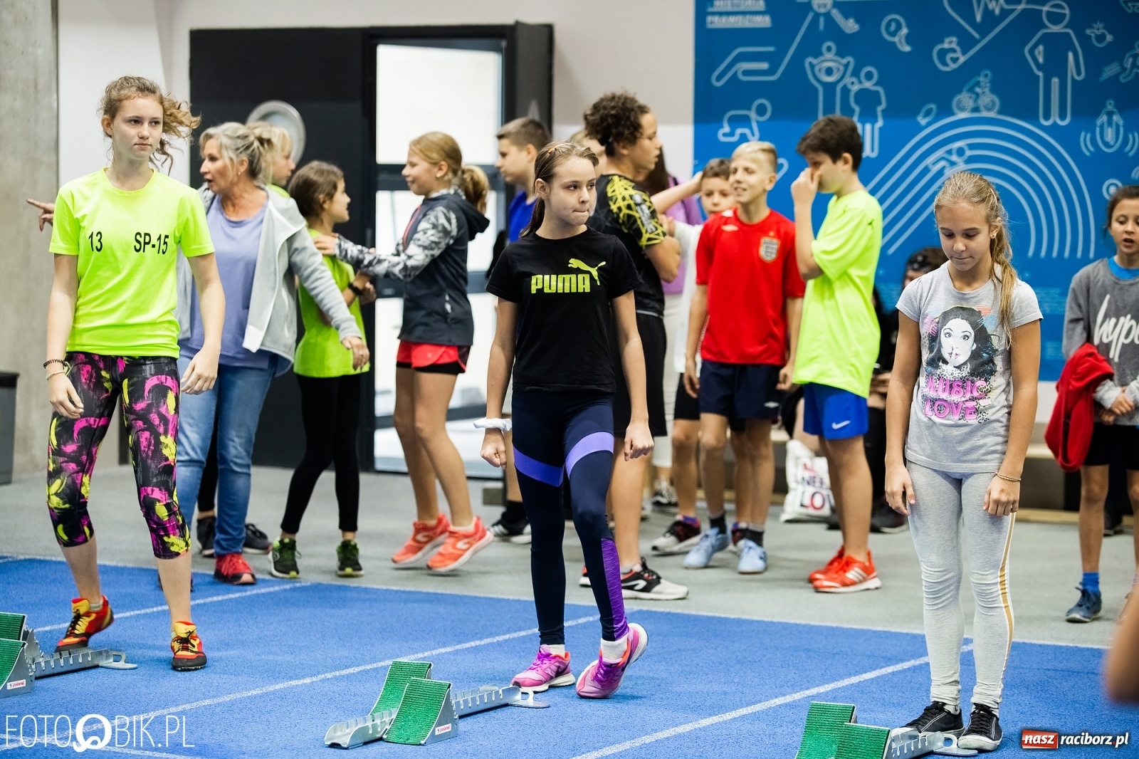 Zdjęcie w galerii na portalu naszraciborz.pl: Jesienne Halowe Mistrzostwa Raciborza w lekkiej atletyce wiadomości z regionu