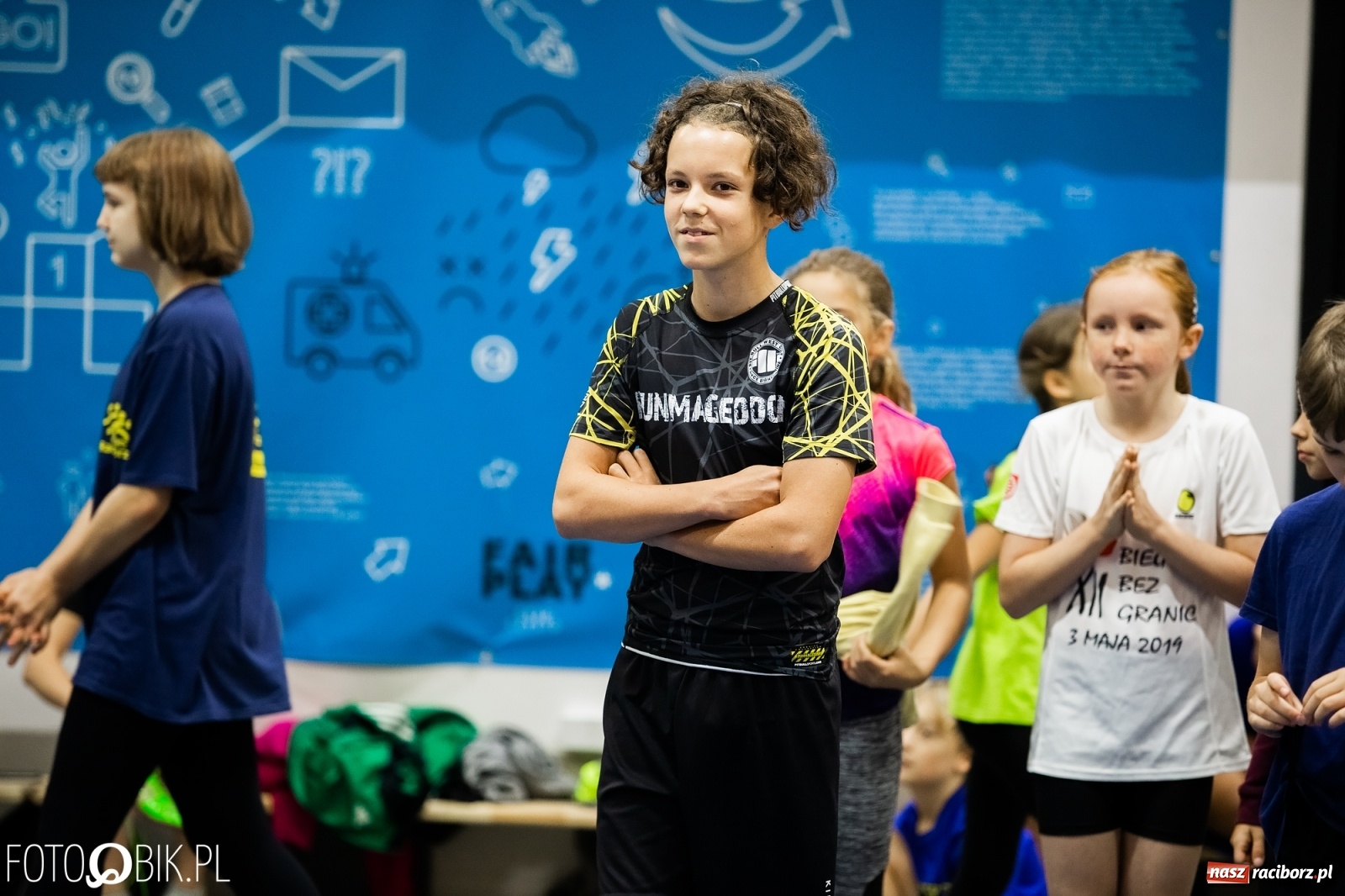 Zdjęcie w galerii na portalu naszraciborz.pl: Jesienne Halowe Mistrzostwa Raciborza w lekkiej atletyce wiadomości z regionu