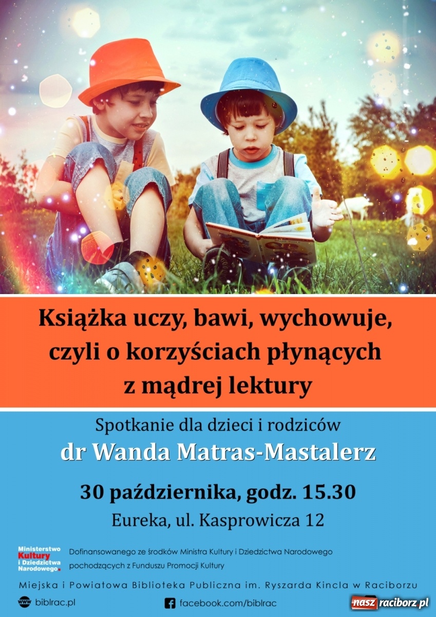 Zdjęcie w galerii na portalu naszraciborz.pl: Ekspertka od biblioterapii w Raciborzu  wiadomości z regionu