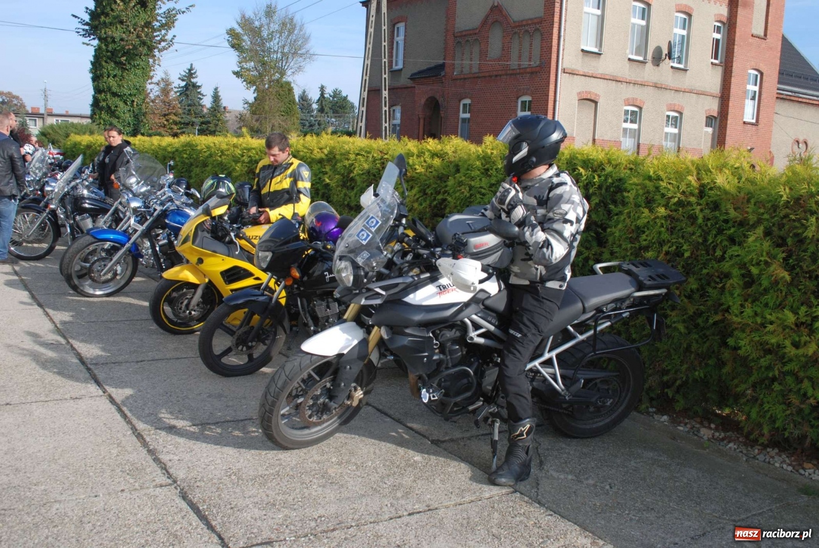 Zdjęcie w galerii na portalu naszraciborz.pl: Family Ghost zakończyli sezon motocyklowy wiadomości z regionu