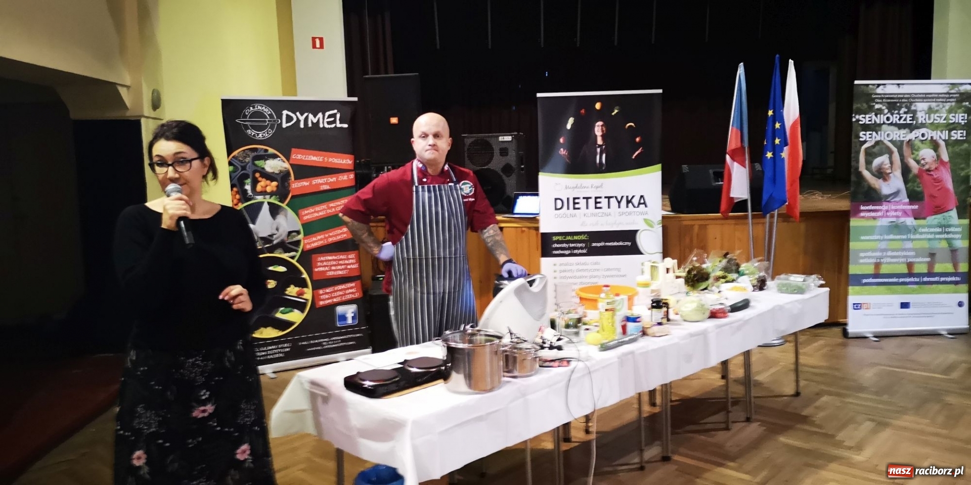 Zdjęcie w galerii na portalu naszraciborz.pl: Warsztaty kulinarne w ramach projektu Seniorze, rusz się! wiadomości z regionu