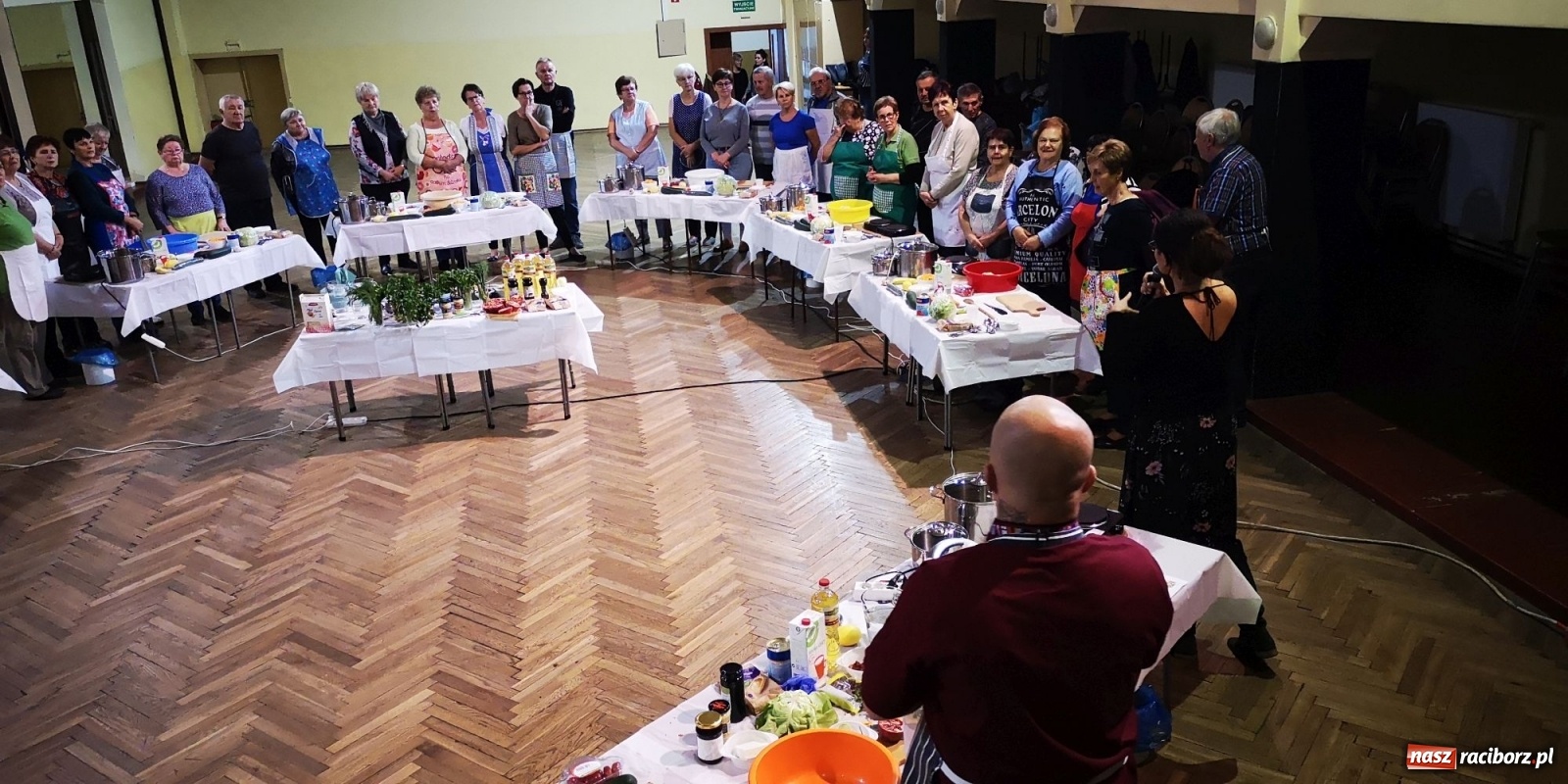 Zdjęcie w galerii na portalu naszraciborz.pl: Warsztaty kulinarne w ramach projektu Seniorze, rusz się! wiadomości z regionu