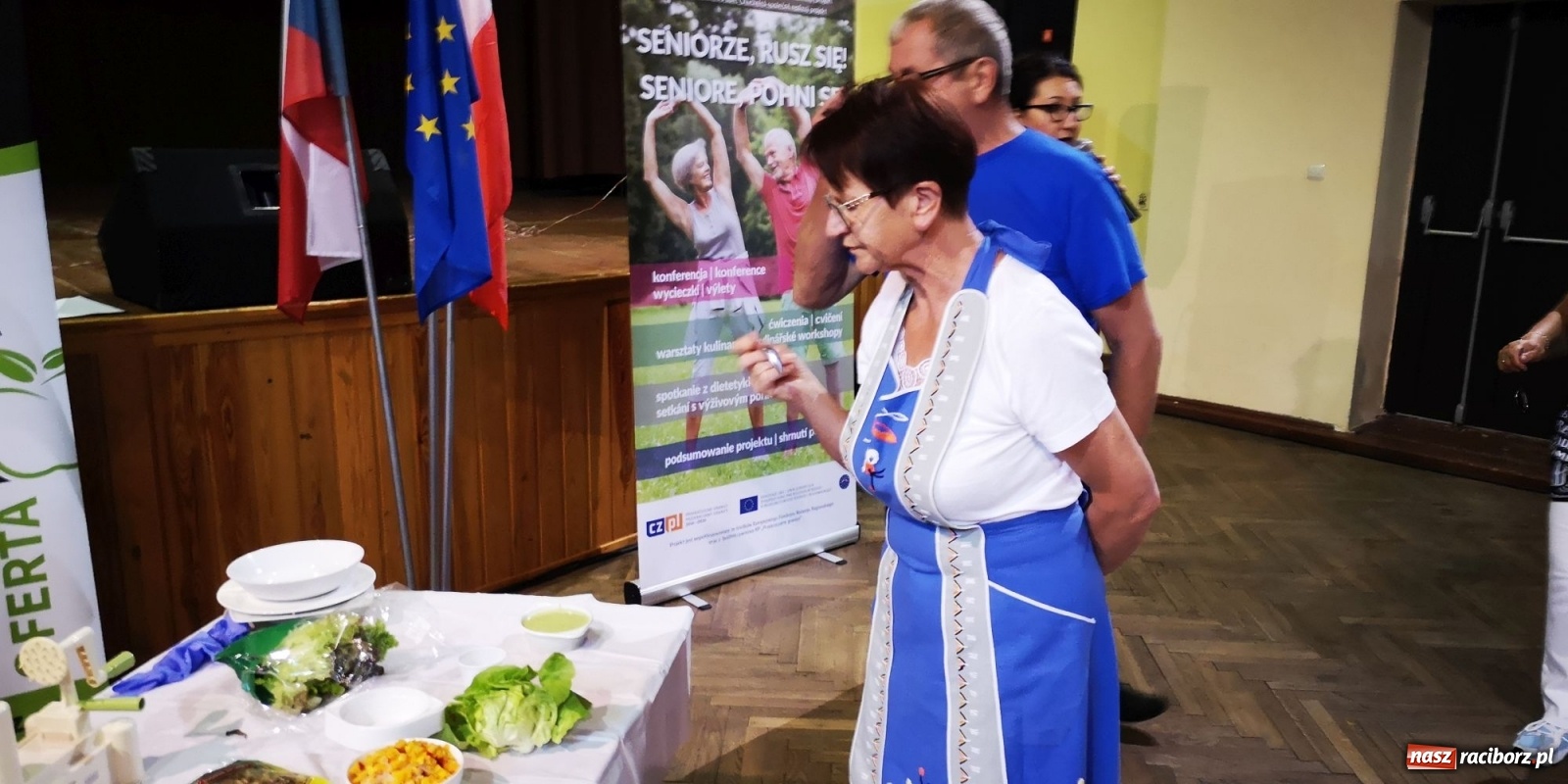 Zdjęcie w galerii na portalu naszraciborz.pl: Warsztaty kulinarne w ramach projektu Seniorze, rusz się! wiadomości z regionu