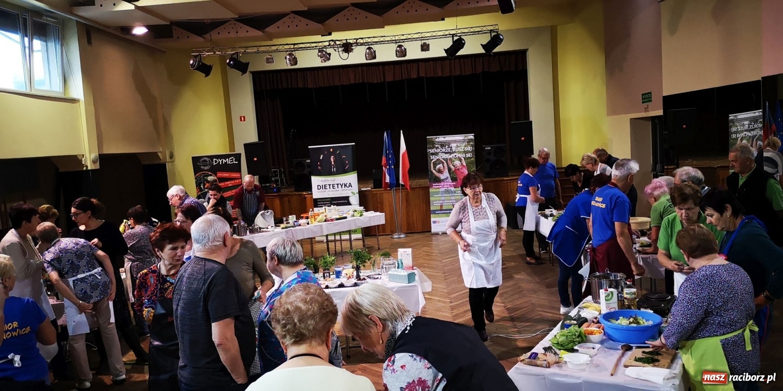 Zdjęcie w galerii na portalu naszraciborz.pl: Warsztaty kulinarne w ramach projektu Seniorze, rusz się! wiadomości z regionu
