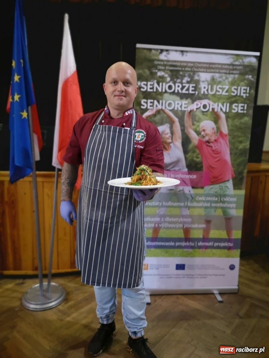 Zdjęcie w galerii na portalu naszraciborz.pl: Warsztaty kulinarne w ramach projektu Seniorze, rusz się! wiadomości z regionu