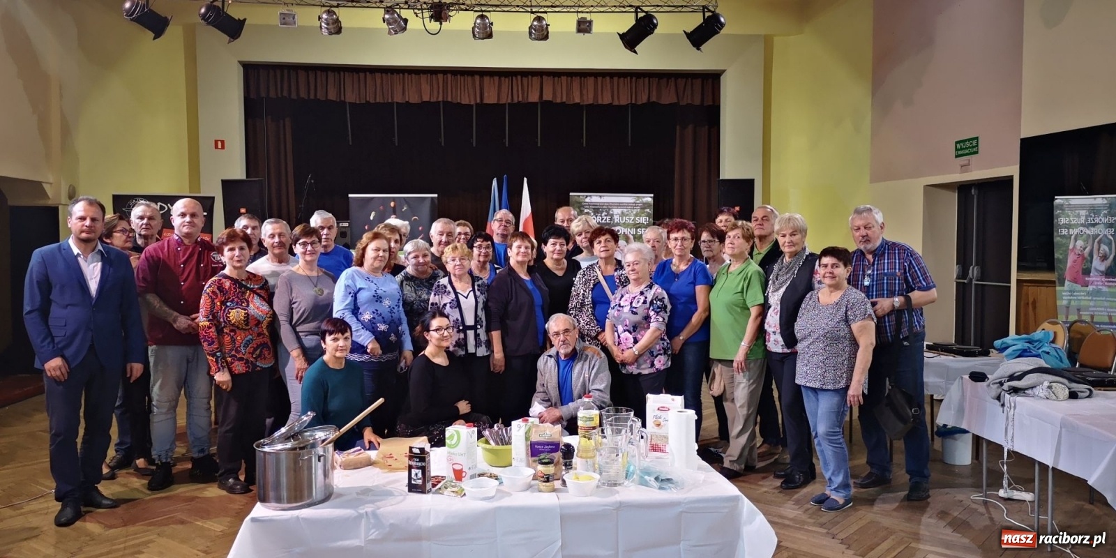 Zdjęcie w galerii na portalu naszraciborz.pl: Warsztaty kulinarne w ramach projektu Seniorze, rusz się! wiadomości z regionu