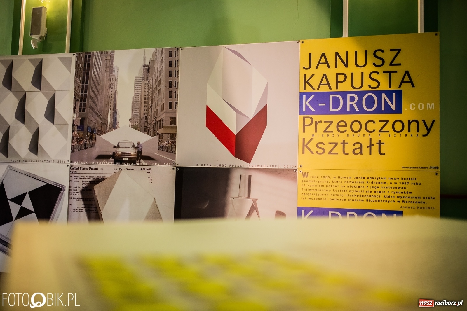 Zdjęcie w galerii na portalu naszraciborz.pl: K-DRON. Prace Janusza Kapusty można oglądać w pałacyku Rafako  wiadomości z regionu