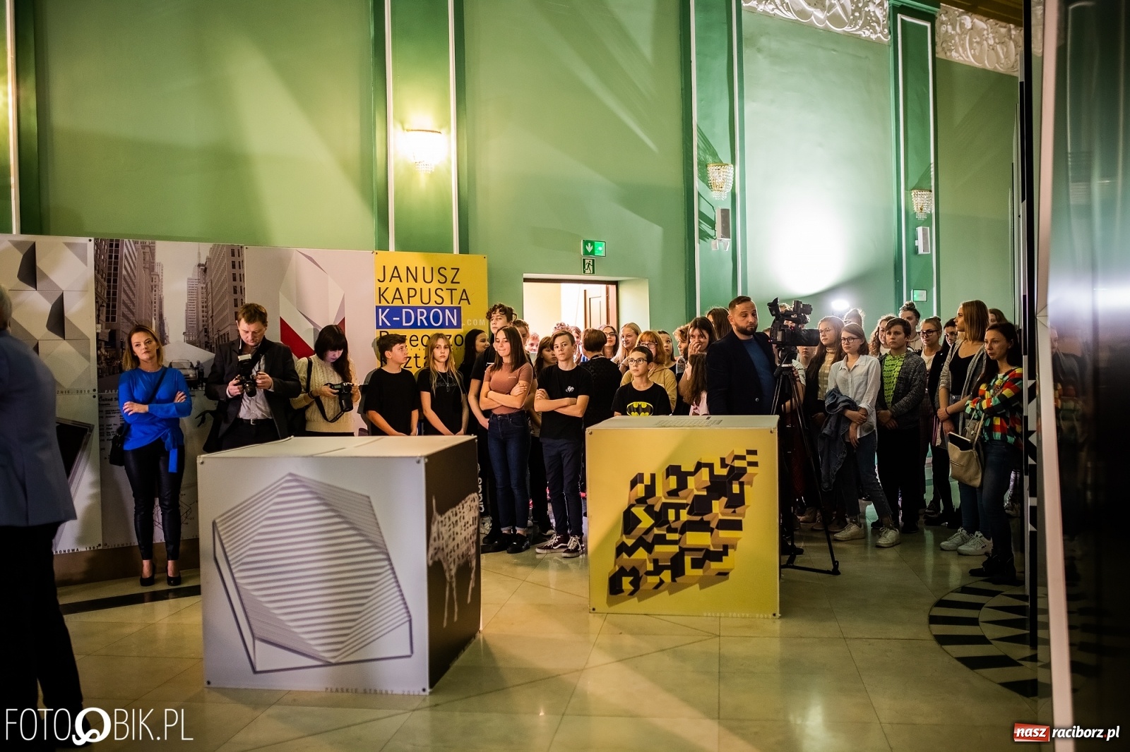 Zdjęcie w galerii na portalu naszraciborz.pl: K-DRON. Prace Janusza Kapusty można oglądać w pałacyku Rafako  wiadomości z regionu