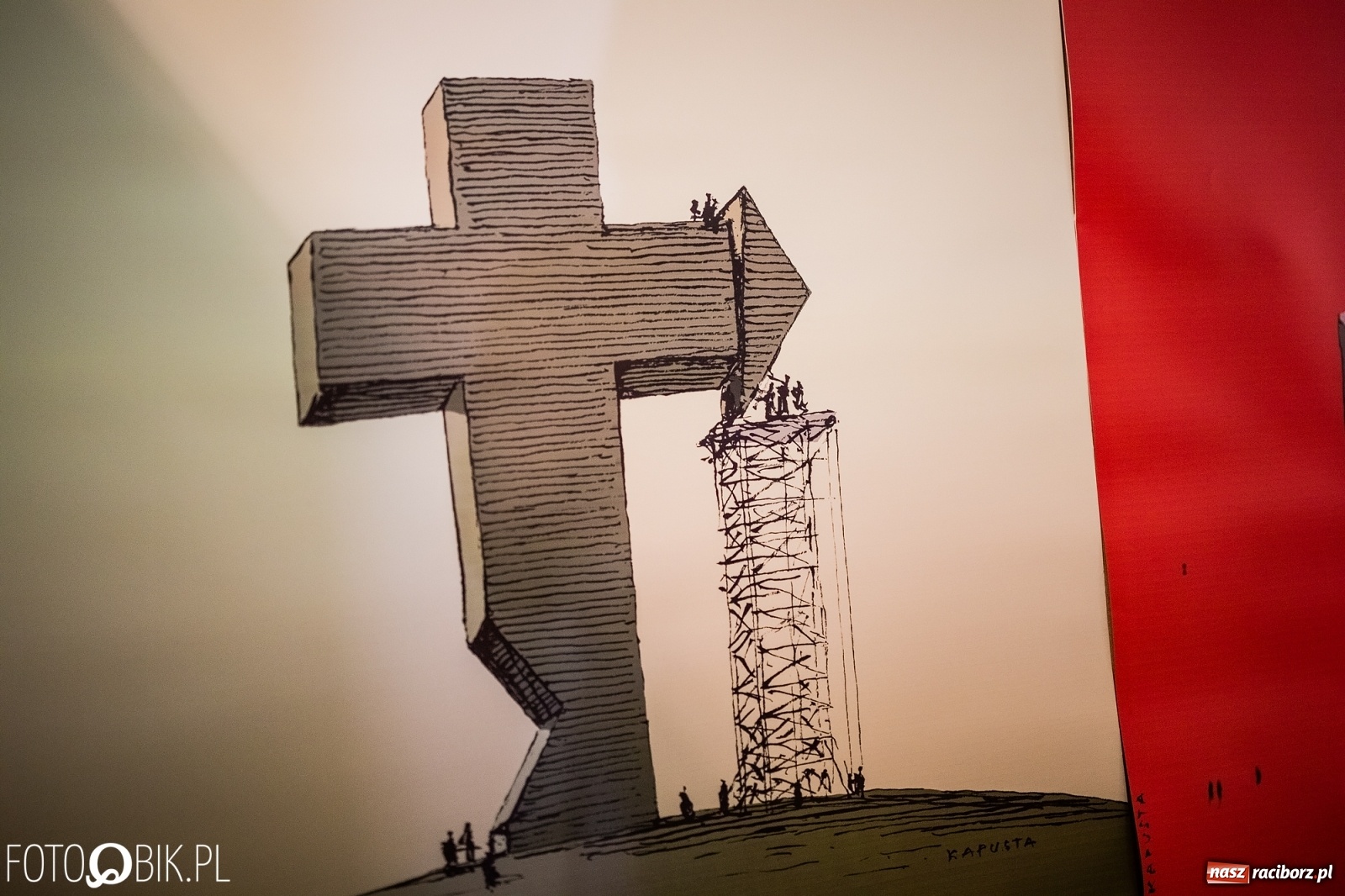 Zdjęcie w galerii na portalu naszraciborz.pl: K-DRON. Prace Janusza Kapusty można oglądać w pałacyku Rafako  wiadomości z regionu