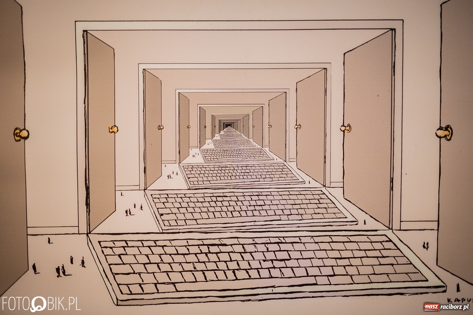 Zdjęcie w galerii na portalu naszraciborz.pl: K-DRON. Prace Janusza Kapusty można oglądać w pałacyku Rafako  wiadomości z regionu