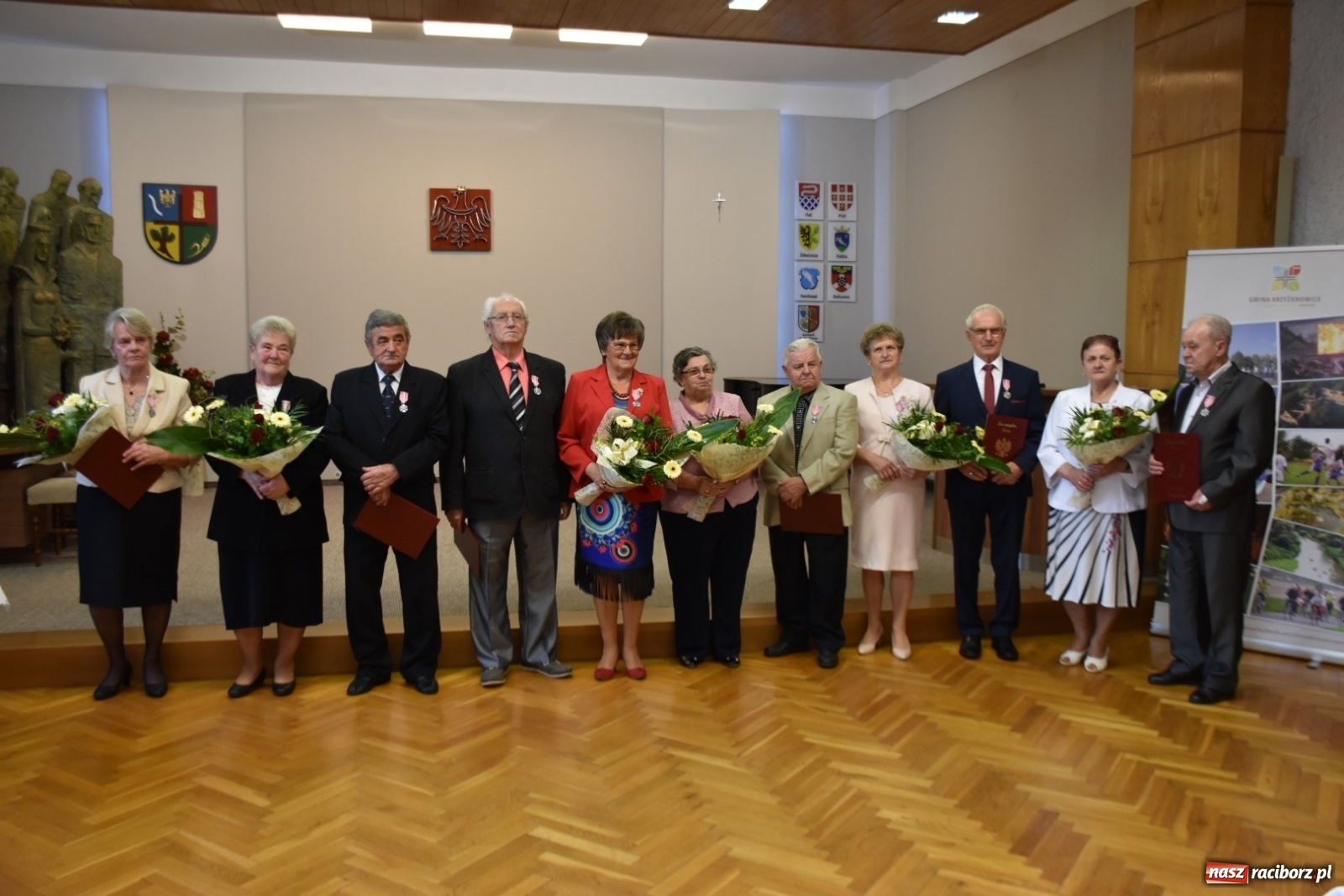 Zdjęcie w galerii na portalu naszraciborz.pl: Złote gody w gminie Krzyżanowice [FOTO] wiadomości z regionu