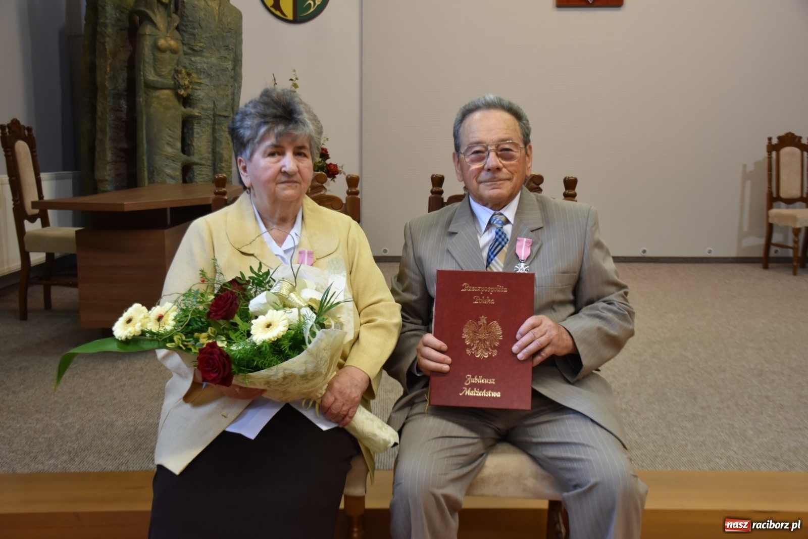 Zdjęcie w galerii na portalu naszraciborz.pl: Złote gody w gminie Krzyżanowice [FOTO] wiadomości z regionu
