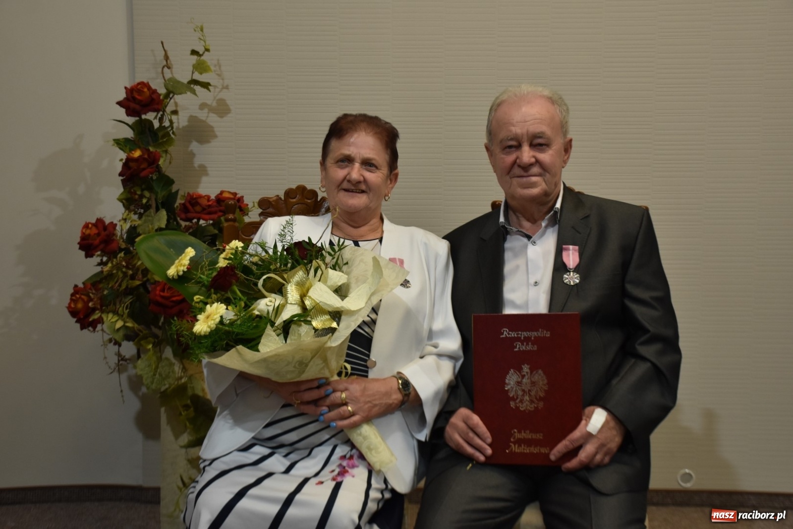 Zdjęcie w galerii na portalu naszraciborz.pl: Złote gody w gminie Krzyżanowice [FOTO] wiadomości z regionu