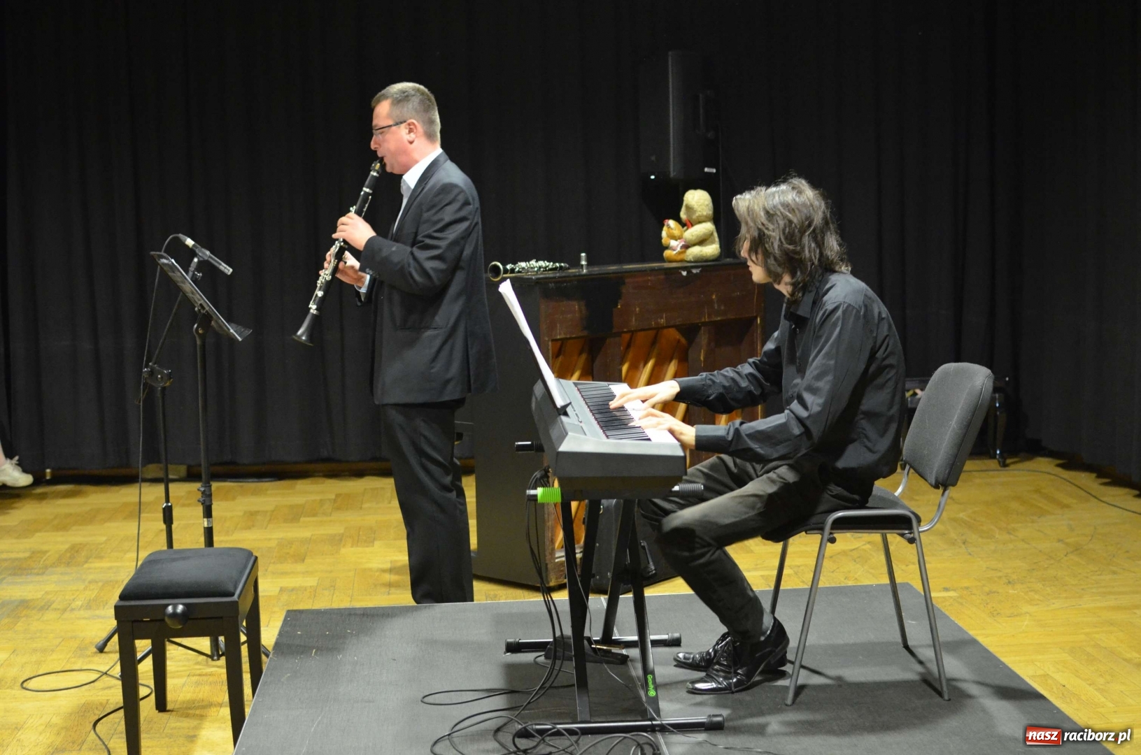 Zdjęcie w galerii na portalu naszraciborz.pl: Klarnet bohaterem koncertu umuzykalniającego  wiadomości z regionu
