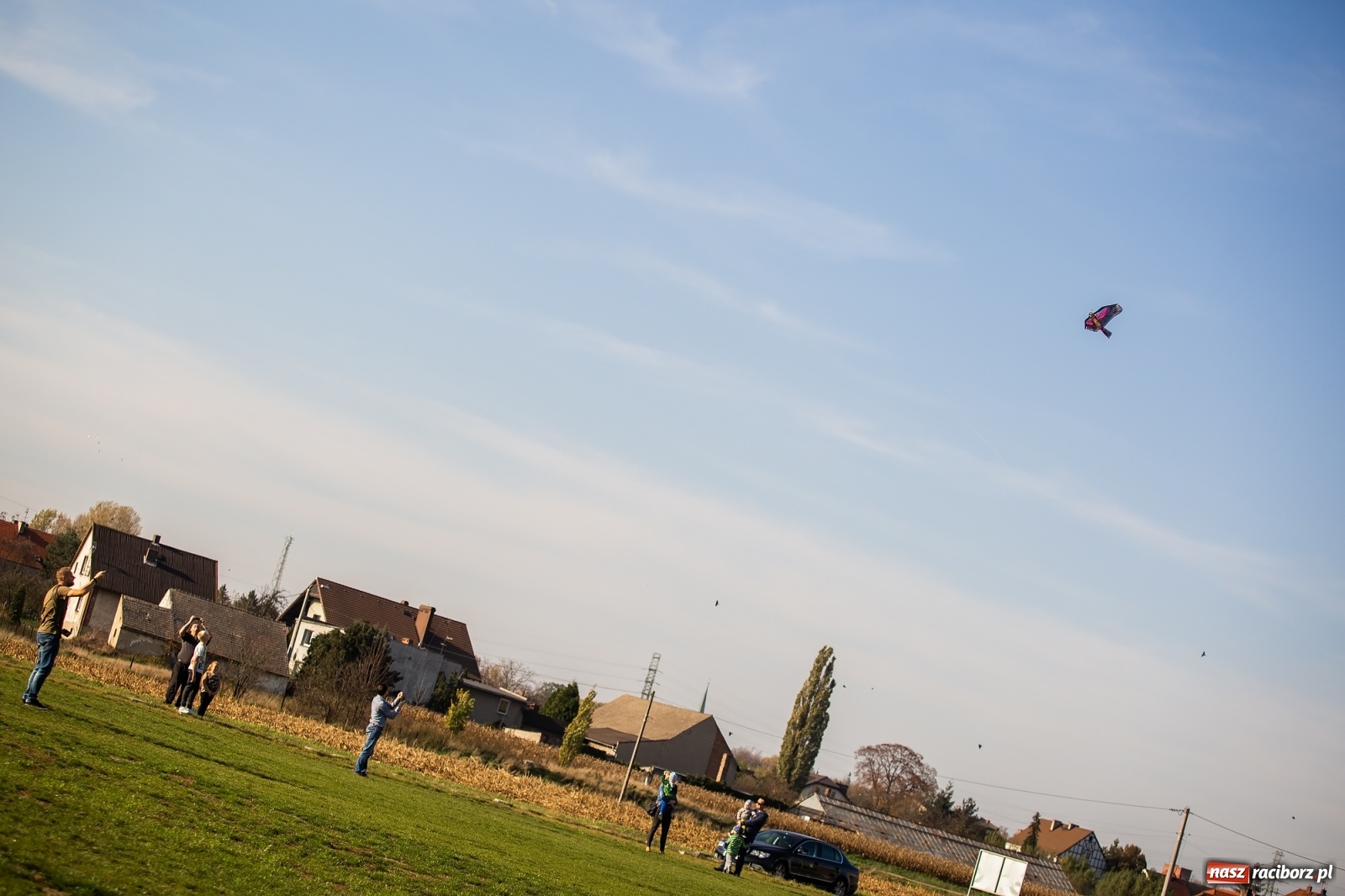 Zdjęcie w galerii na portalu naszraciborz.pl: Zawody latawcowe przy Adamczyka wiadomości z regionu