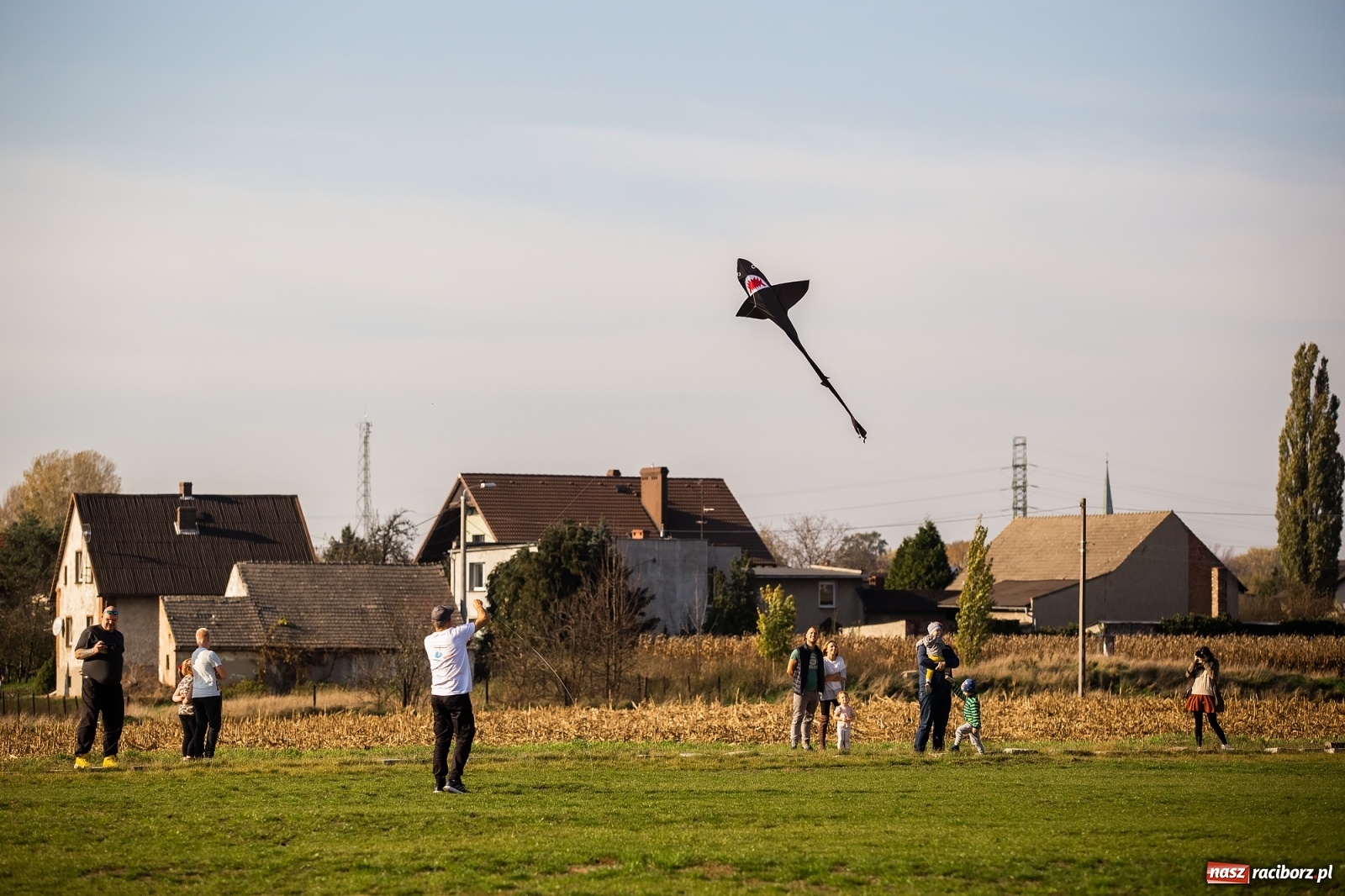 Zdjęcie w galerii na portalu naszraciborz.pl: Zawody latawcowe przy Adamczyka wiadomości z regionu