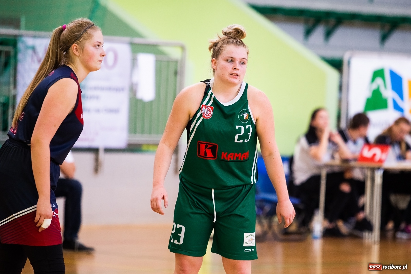 Zdjęcie w galerii na portalu naszraciborz.pl: Koszykówka. Kamienica Polska poległa w Raciborzu wiadomości z regionu