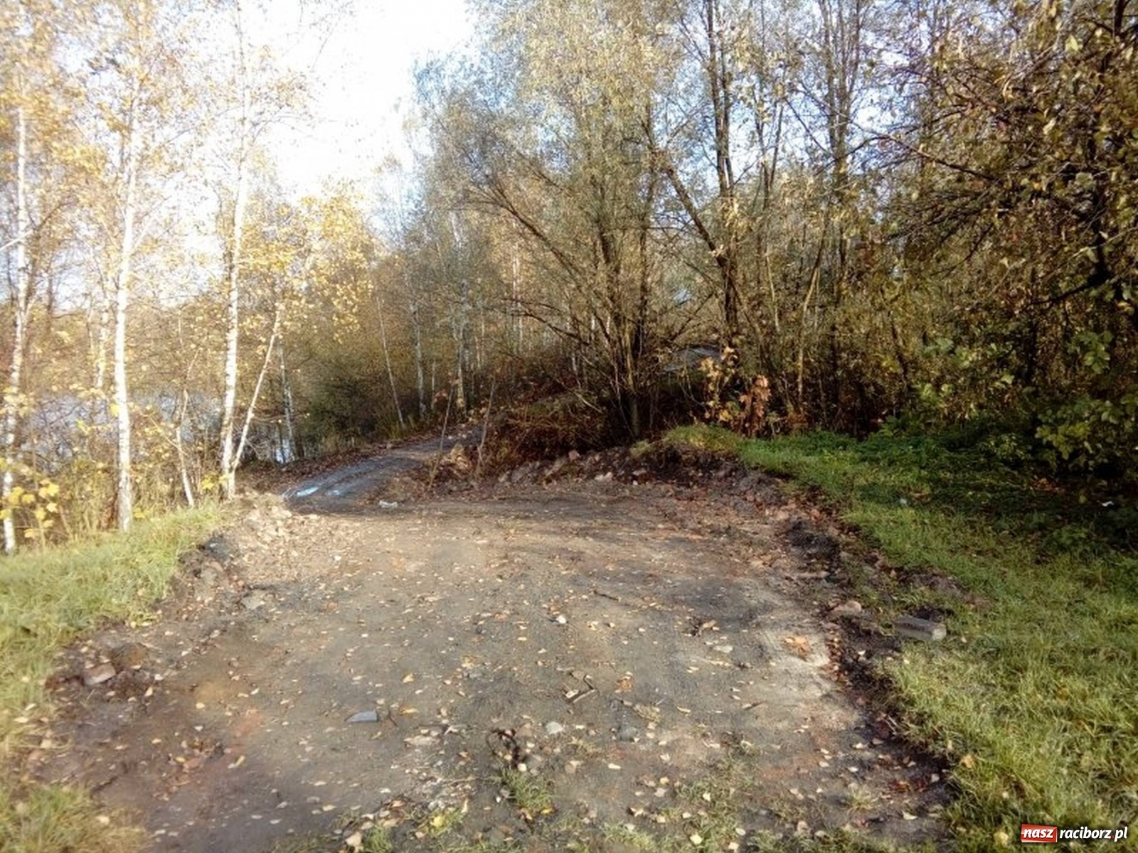 Zdjęcie w galerii na portalu naszraciborz.pl: Budowa wschodniej obwodnicy Raciborza. Jak bezpiecznie dojechać na żwirownie  wiadomości z regionu