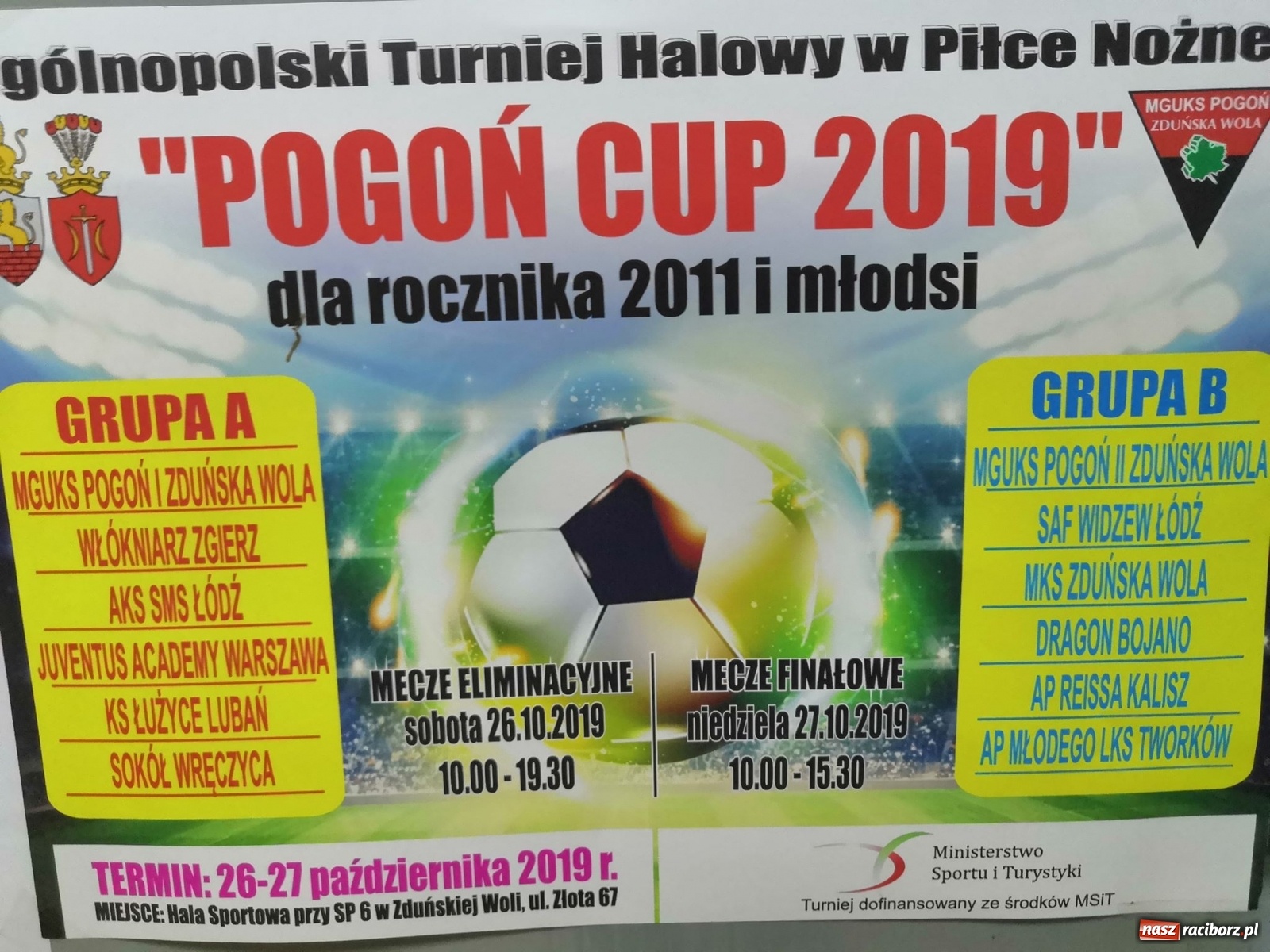 Zdjęcie w galerii na portalu naszraciborz.pl: Młodzi piłkarze LKS Tworków na Pogoń Cup 2019 wiadomości z regionu