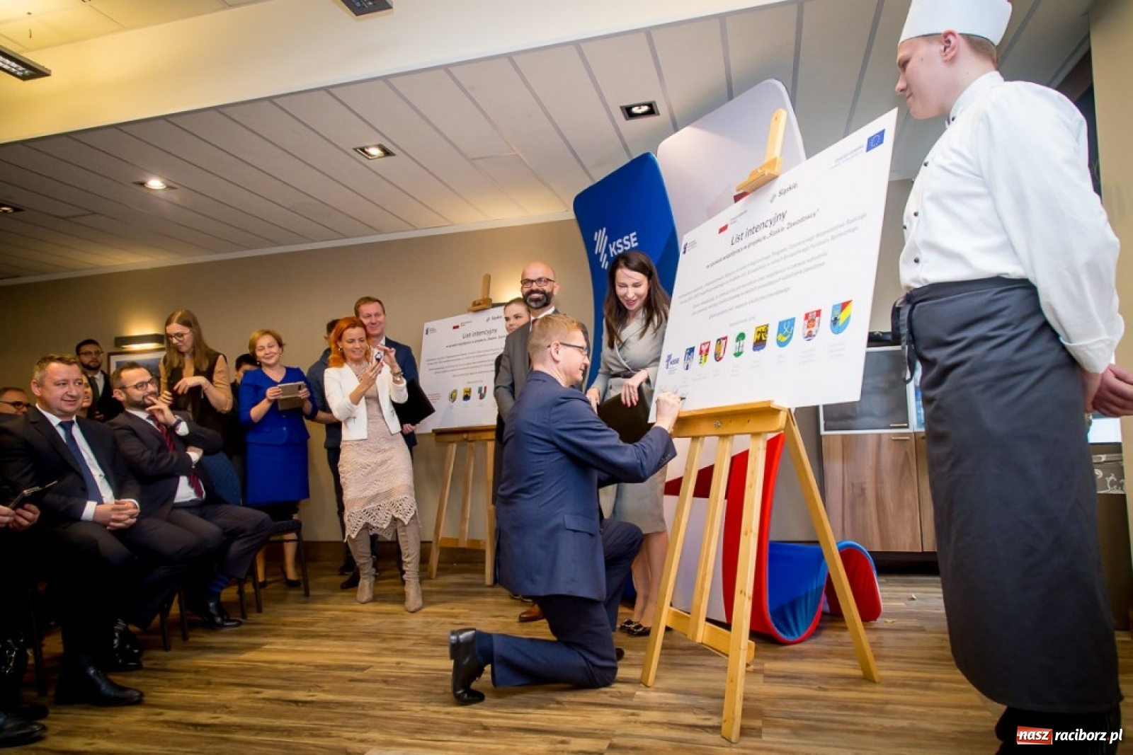 Zdjęcie w galerii na portalu naszraciborz.pl: Śląskie Zawodowcy. Powiat raciborski sygnatariuszem  wiadomości z regionu