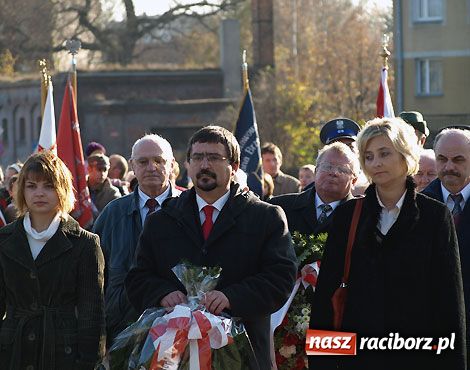 Zdjęcie w galerii na portalu naszraciborz.pl: Słoneczne obchody listopadowego święta wiadomości z regionu