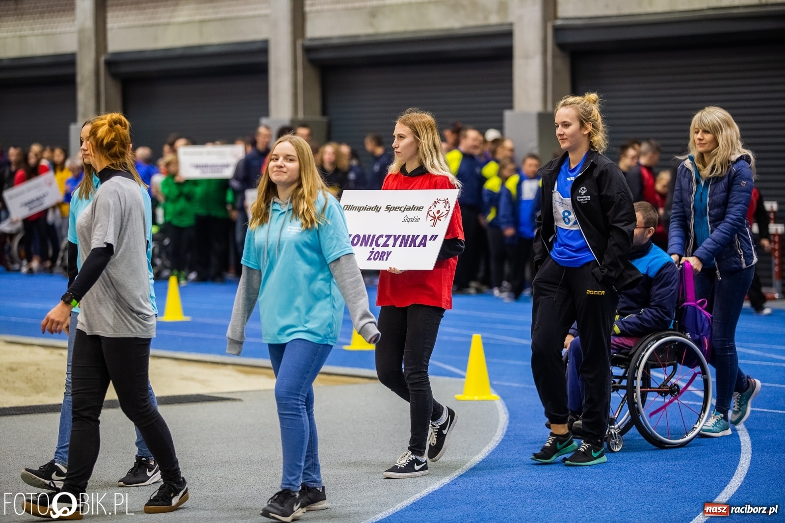 Zdjęcie w galerii na portalu naszraciborz.pl: Śląski Mityng Lekkoatletyczny Olimpiad Specjalnych Racibórz 2019 wiadomości z regionu