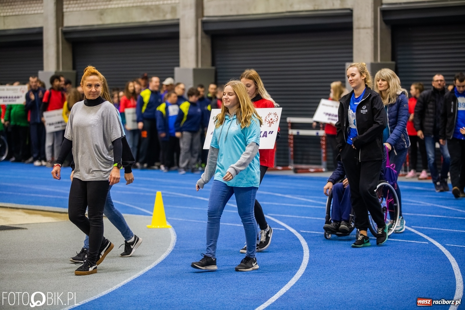 Zdjęcie w galerii na portalu naszraciborz.pl: Śląski Mityng Lekkoatletyczny Olimpiad Specjalnych Racibórz 2019 wiadomości z regionu