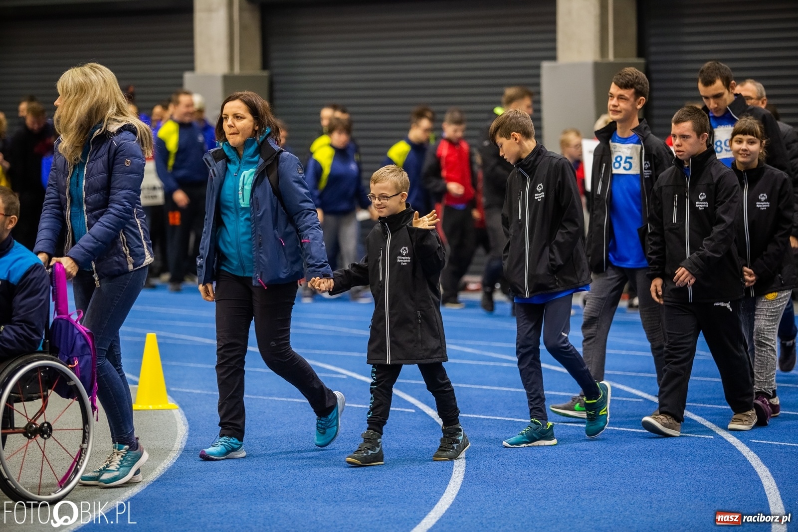 Zdjęcie w galerii na portalu naszraciborz.pl: Śląski Mityng Lekkoatletyczny Olimpiad Specjalnych Racibórz 2019 wiadomości z regionu
