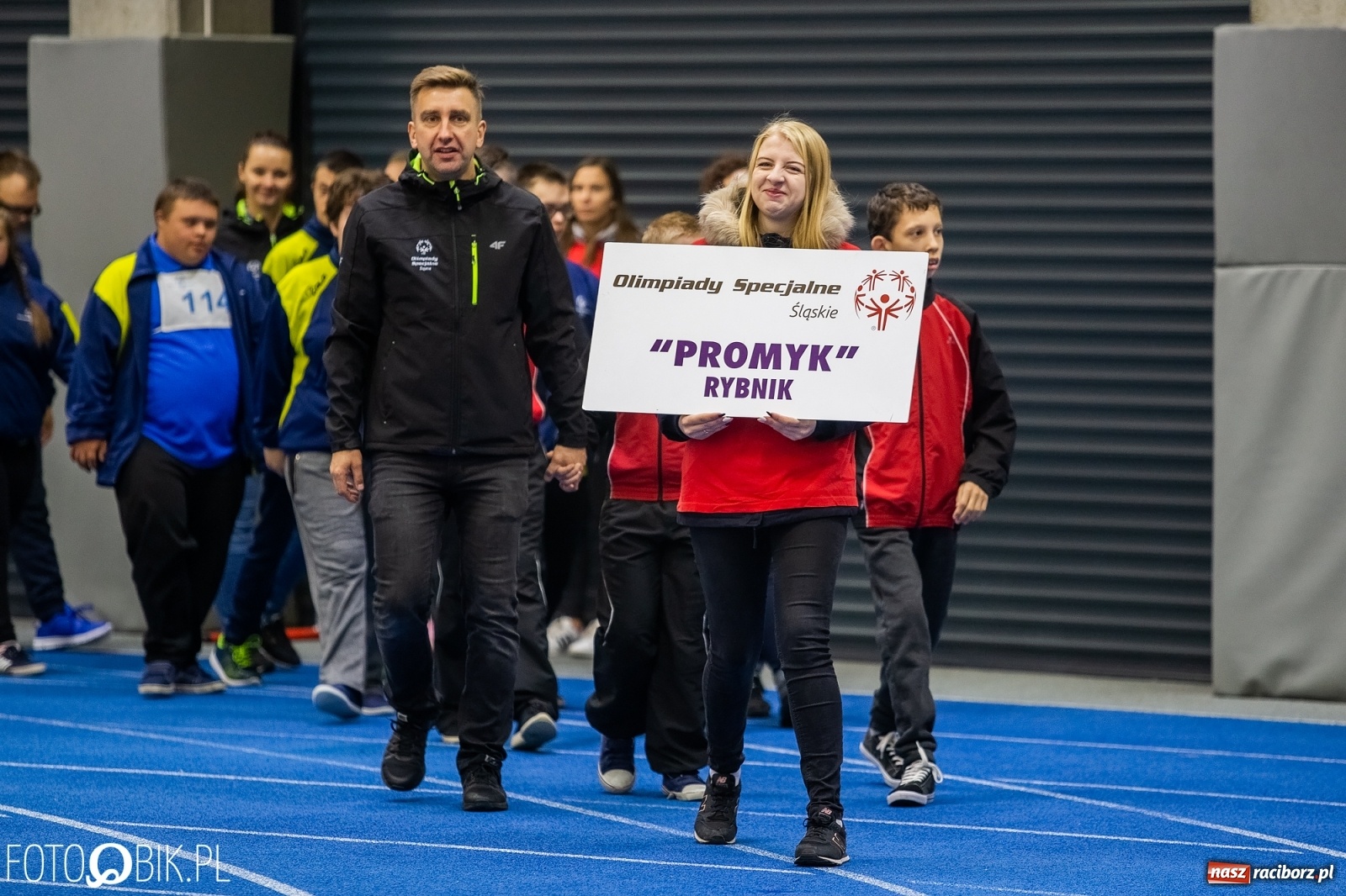 Zdjęcie w galerii na portalu naszraciborz.pl: Śląski Mityng Lekkoatletyczny Olimpiad Specjalnych Racibórz 2019 wiadomości z regionu