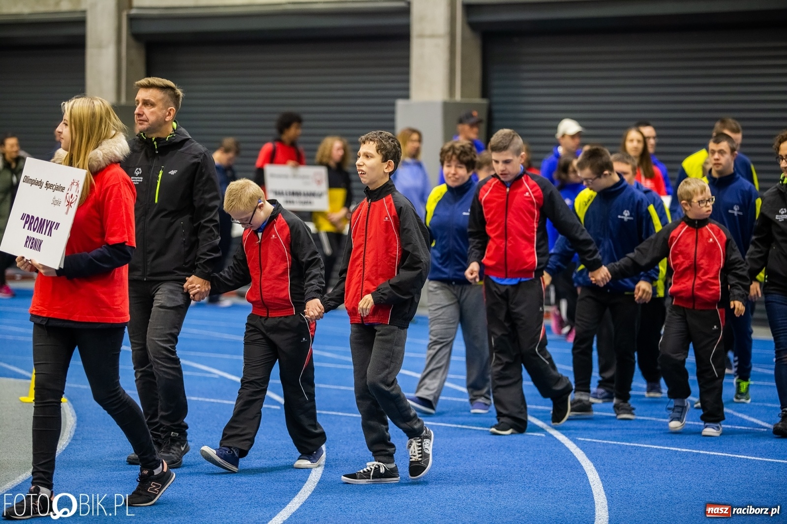 Zdjęcie w galerii na portalu naszraciborz.pl: Śląski Mityng Lekkoatletyczny Olimpiad Specjalnych Racibórz 2019 wiadomości z regionu