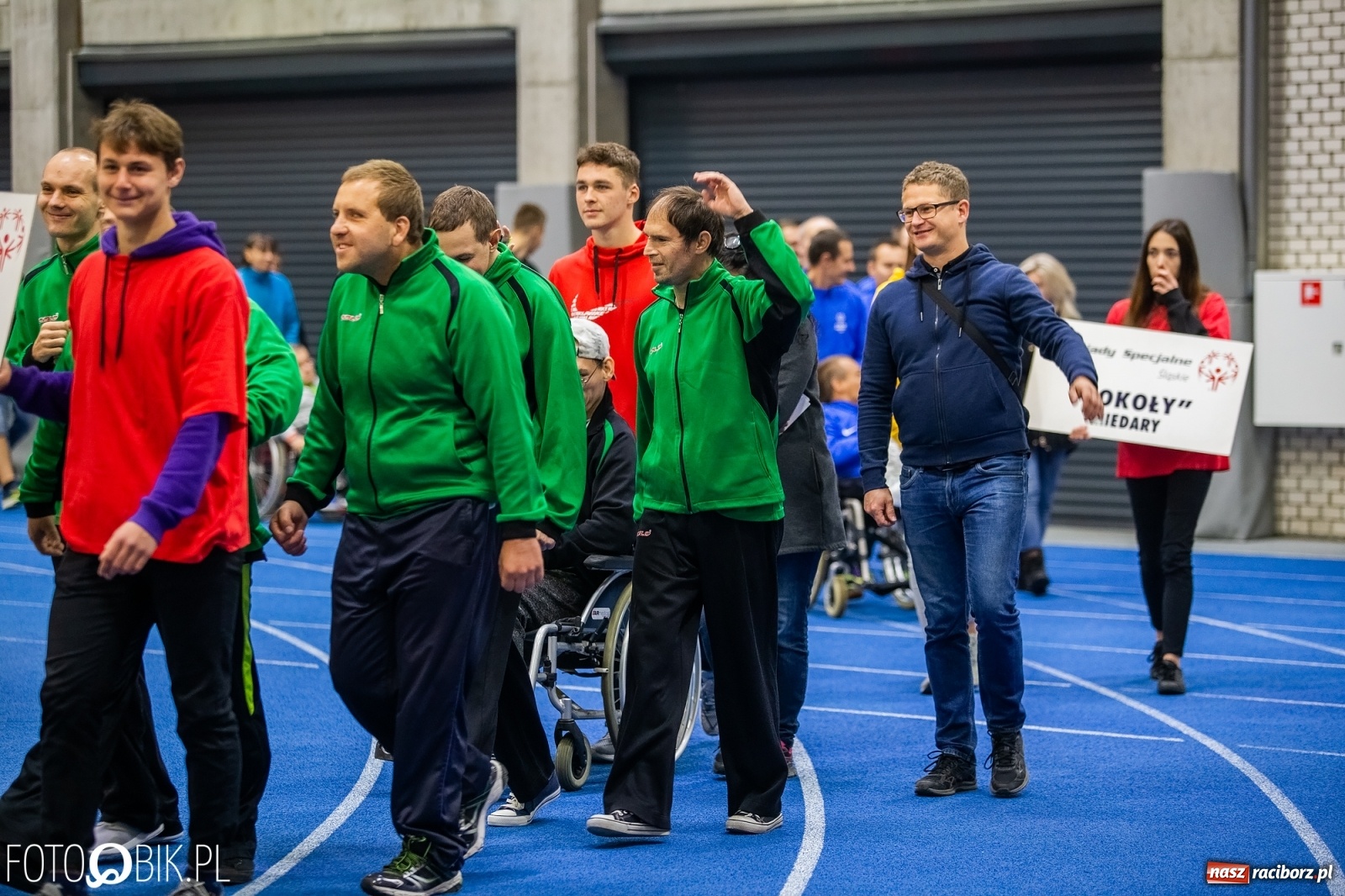 Zdjęcie w galerii na portalu naszraciborz.pl: Śląski Mityng Lekkoatletyczny Olimpiad Specjalnych Racibórz 2019 wiadomości z regionu