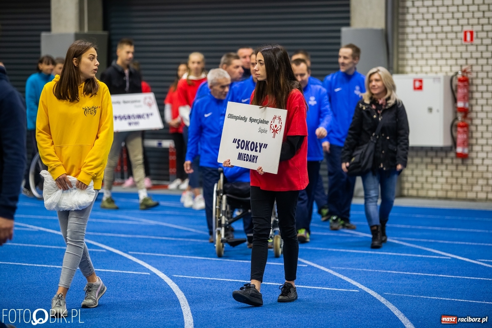 Zdjęcie w galerii na portalu naszraciborz.pl: Śląski Mityng Lekkoatletyczny Olimpiad Specjalnych Racibórz 2019 wiadomości z regionu