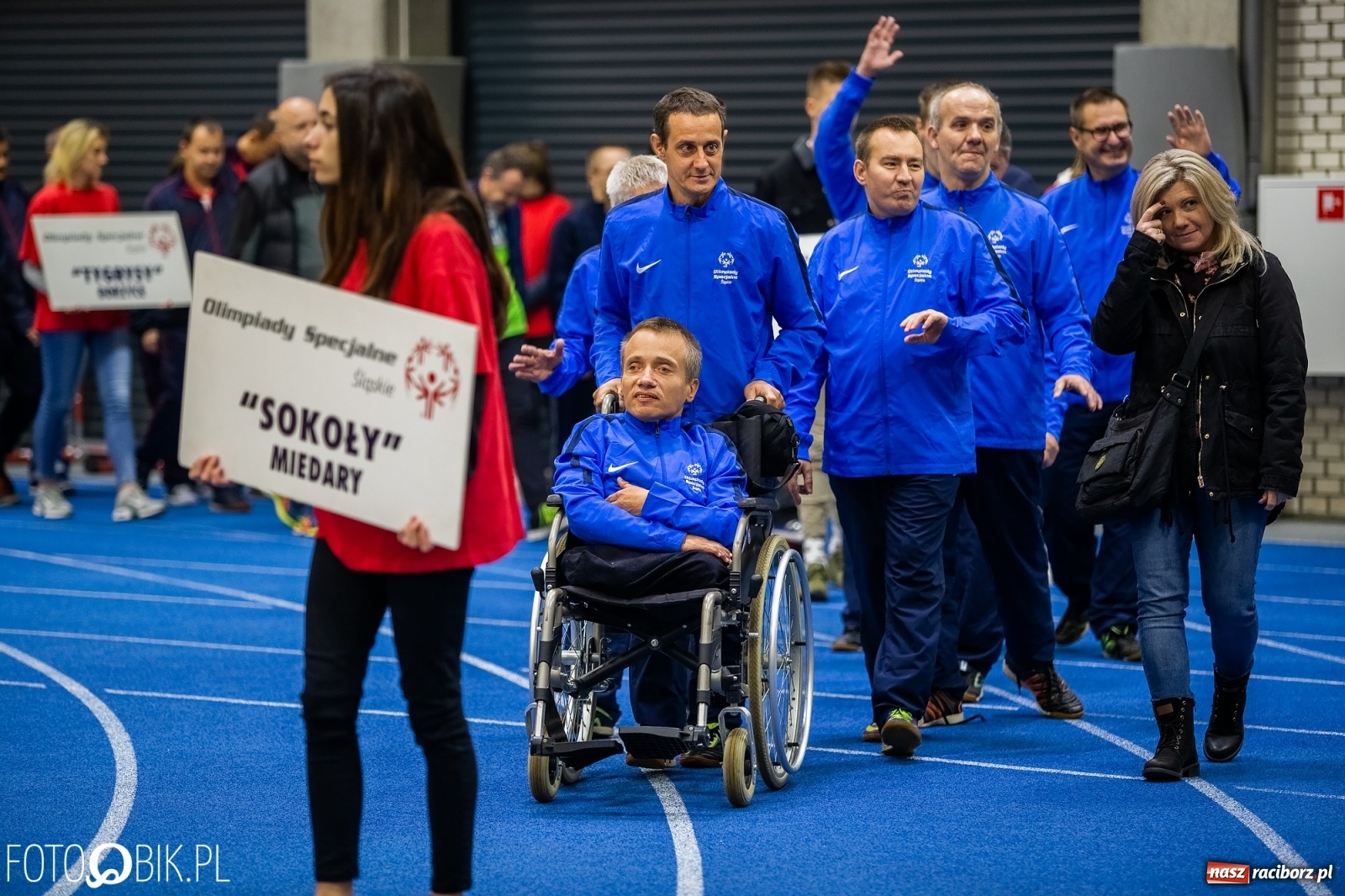 Zdjęcie w galerii na portalu naszraciborz.pl: Śląski Mityng Lekkoatletyczny Olimpiad Specjalnych Racibórz 2019 wiadomości z regionu