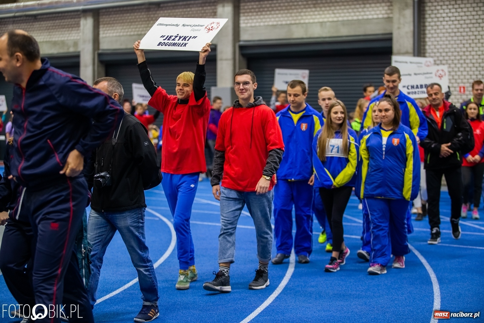 Zdjęcie w galerii na portalu naszraciborz.pl: Śląski Mityng Lekkoatletyczny Olimpiad Specjalnych Racibórz 2019 wiadomości z regionu