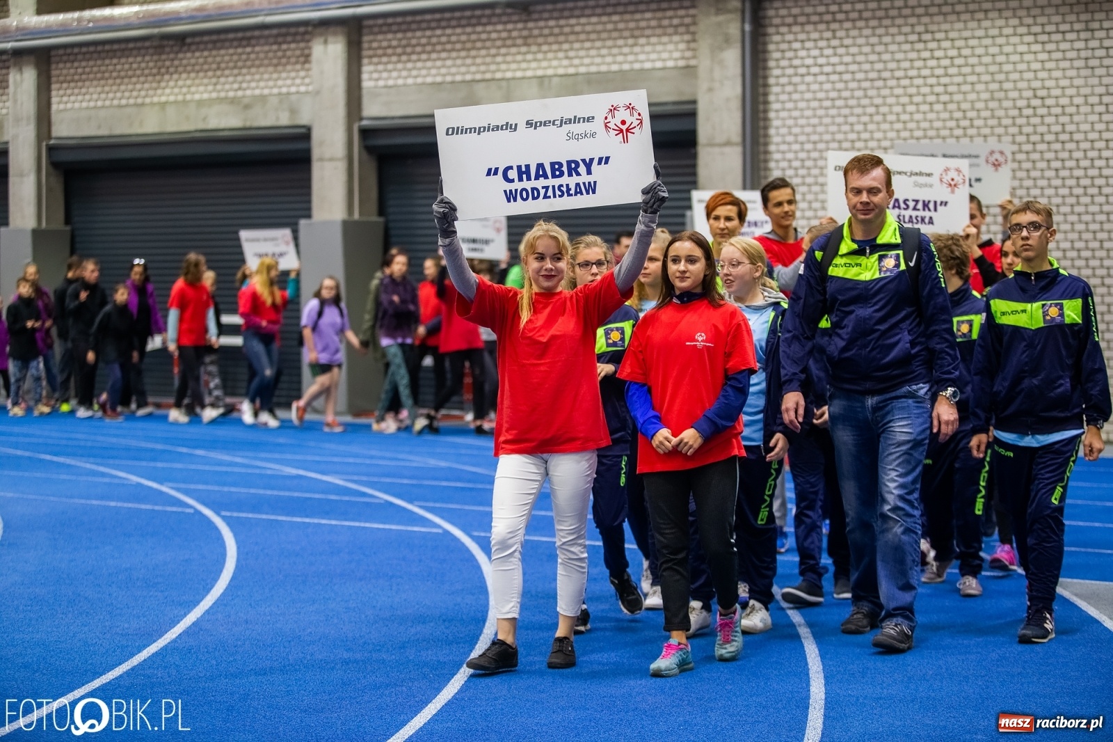 Zdjęcie w galerii na portalu naszraciborz.pl: Śląski Mityng Lekkoatletyczny Olimpiad Specjalnych Racibórz 2019 wiadomości z regionu
