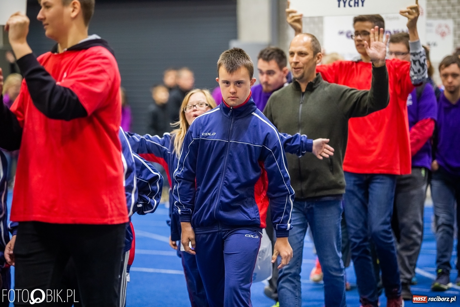 Zdjęcie w galerii na portalu naszraciborz.pl: Śląski Mityng Lekkoatletyczny Olimpiad Specjalnych Racibórz 2019 wiadomości z regionu