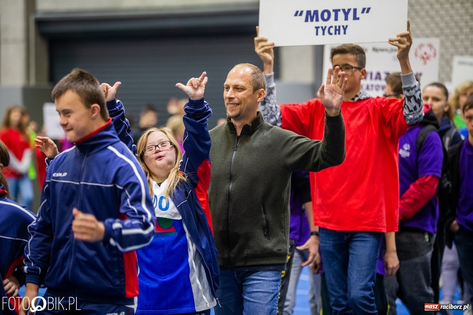 Zdjęcie w galerii na portalu naszraciborz.pl: Śląski Mityng Lekkoatletyczny Olimpiad Specjalnych Racibórz 2019 wiadomości z regionu