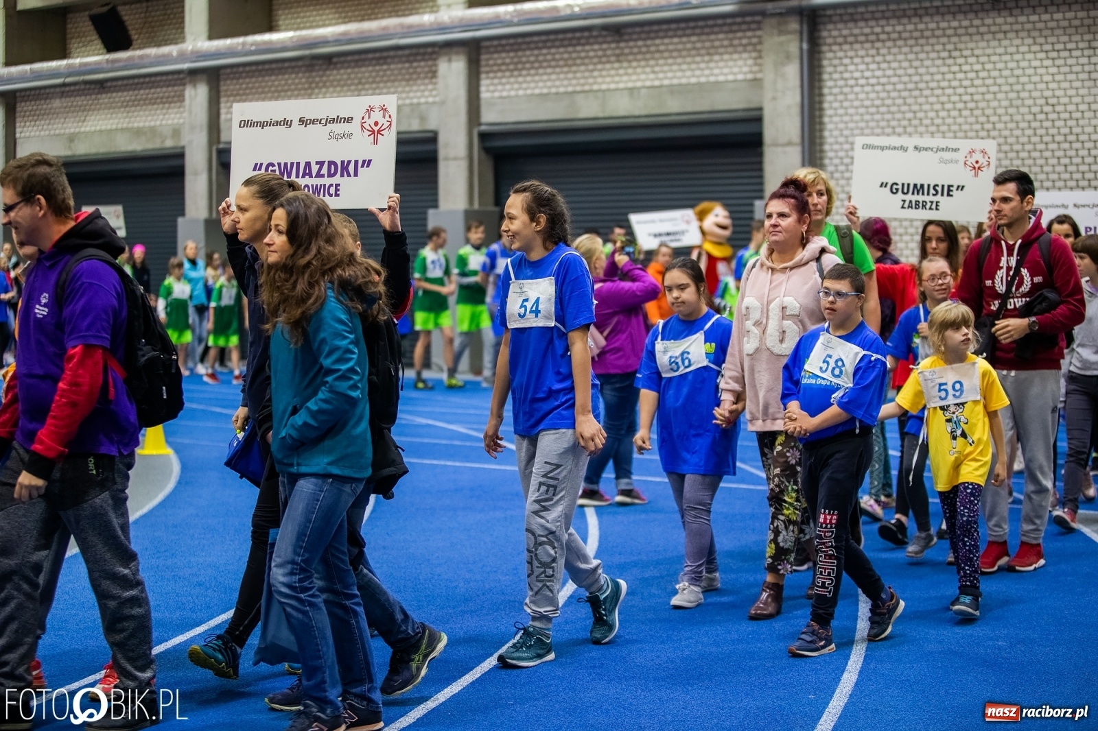 Zdjęcie w galerii na portalu naszraciborz.pl: Śląski Mityng Lekkoatletyczny Olimpiad Specjalnych Racibórz 2019 wiadomości z regionu