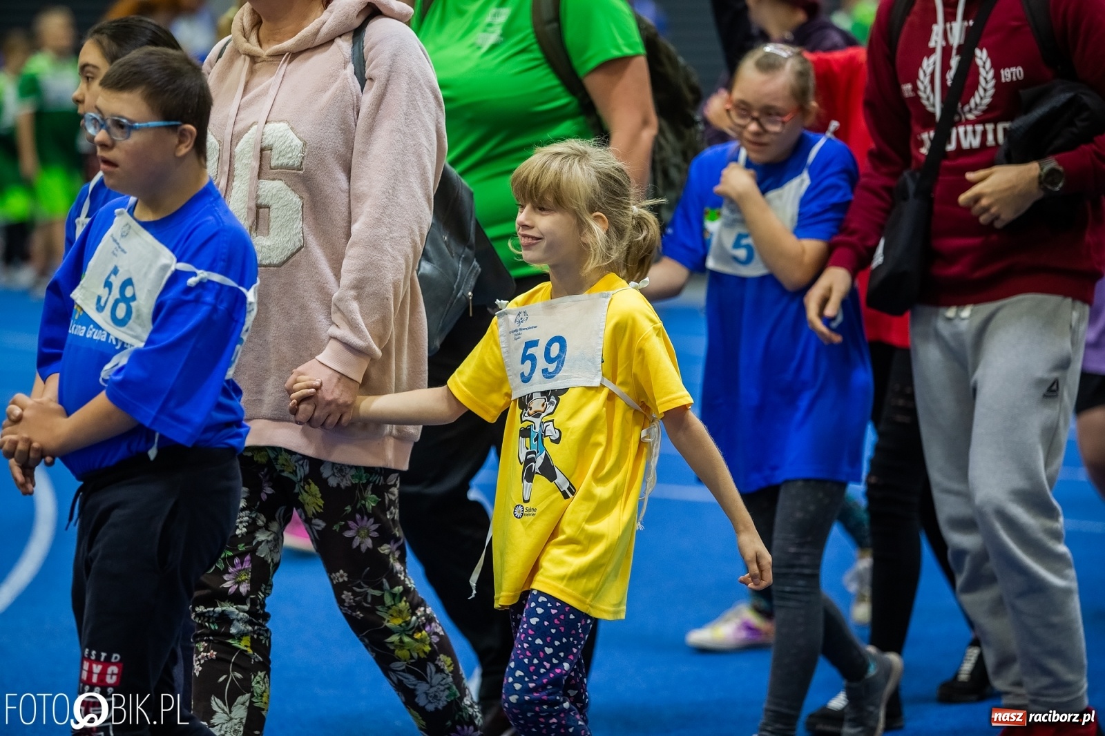 Zdjęcie w galerii na portalu naszraciborz.pl: Śląski Mityng Lekkoatletyczny Olimpiad Specjalnych Racibórz 2019 wiadomości z regionu