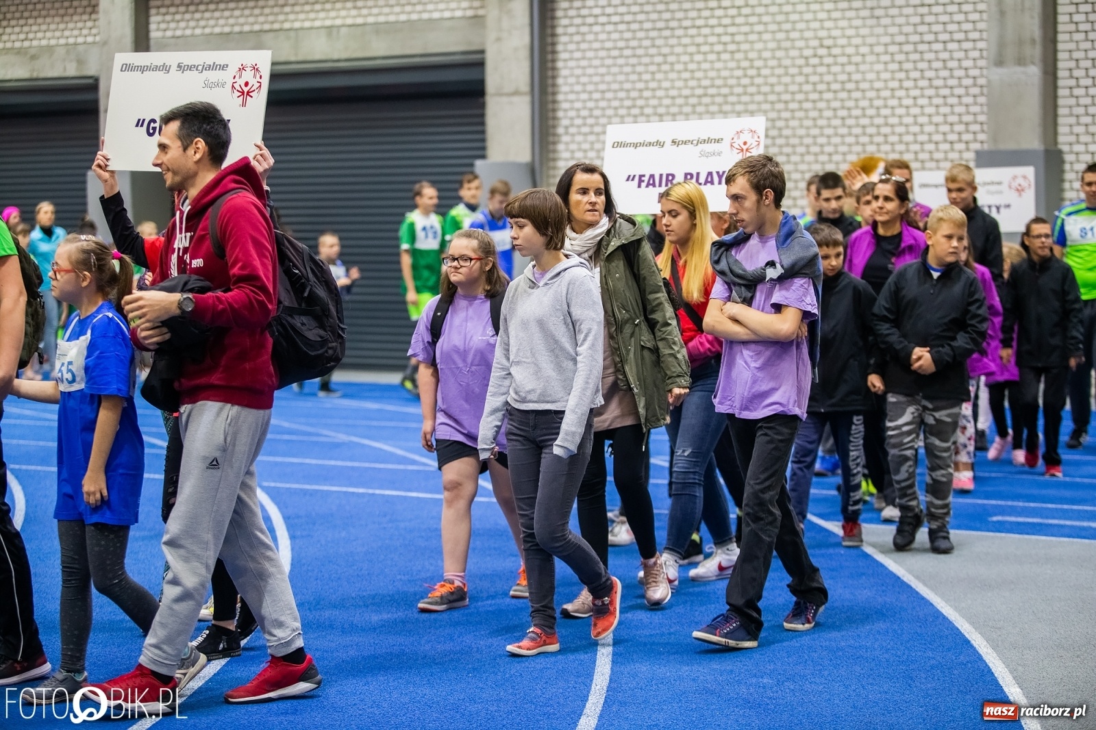 Zdjęcie w galerii na portalu naszraciborz.pl: Śląski Mityng Lekkoatletyczny Olimpiad Specjalnych Racibórz 2019 wiadomości z regionu