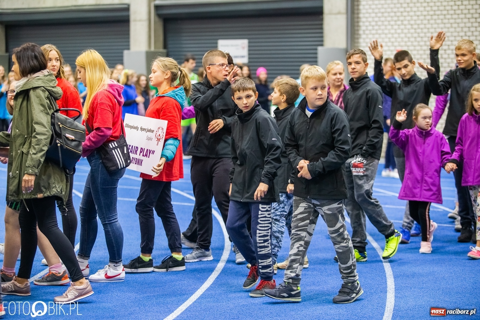 Zdjęcie w galerii na portalu naszraciborz.pl: Śląski Mityng Lekkoatletyczny Olimpiad Specjalnych Racibórz 2019 wiadomości z regionu