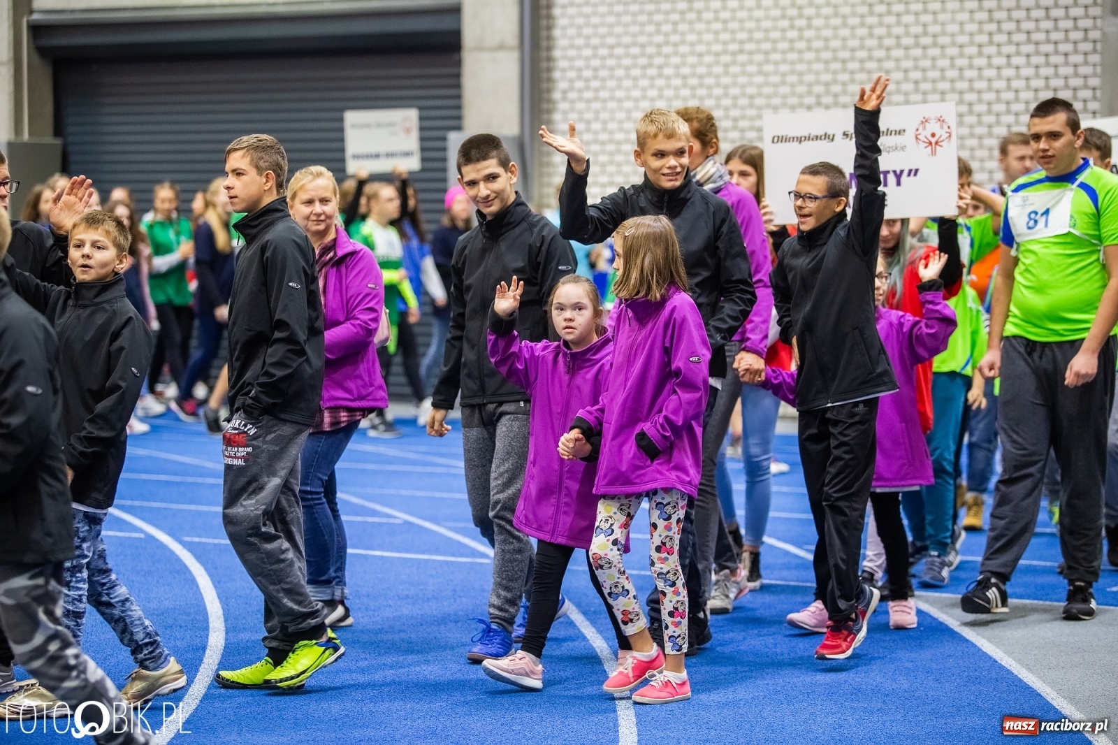 Zdjęcie w galerii na portalu naszraciborz.pl: Śląski Mityng Lekkoatletyczny Olimpiad Specjalnych Racibórz 2019 wiadomości z regionu
