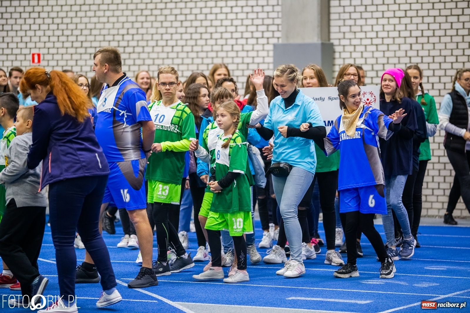 Zdjęcie w galerii na portalu naszraciborz.pl: Śląski Mityng Lekkoatletyczny Olimpiad Specjalnych Racibórz 2019 wiadomości z regionu