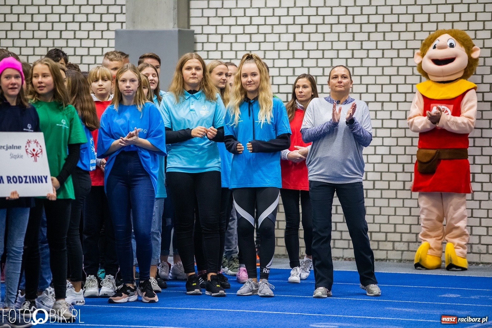 Zdjęcie w galerii na portalu naszraciborz.pl: Śląski Mityng Lekkoatletyczny Olimpiad Specjalnych Racibórz 2019 wiadomości z regionu