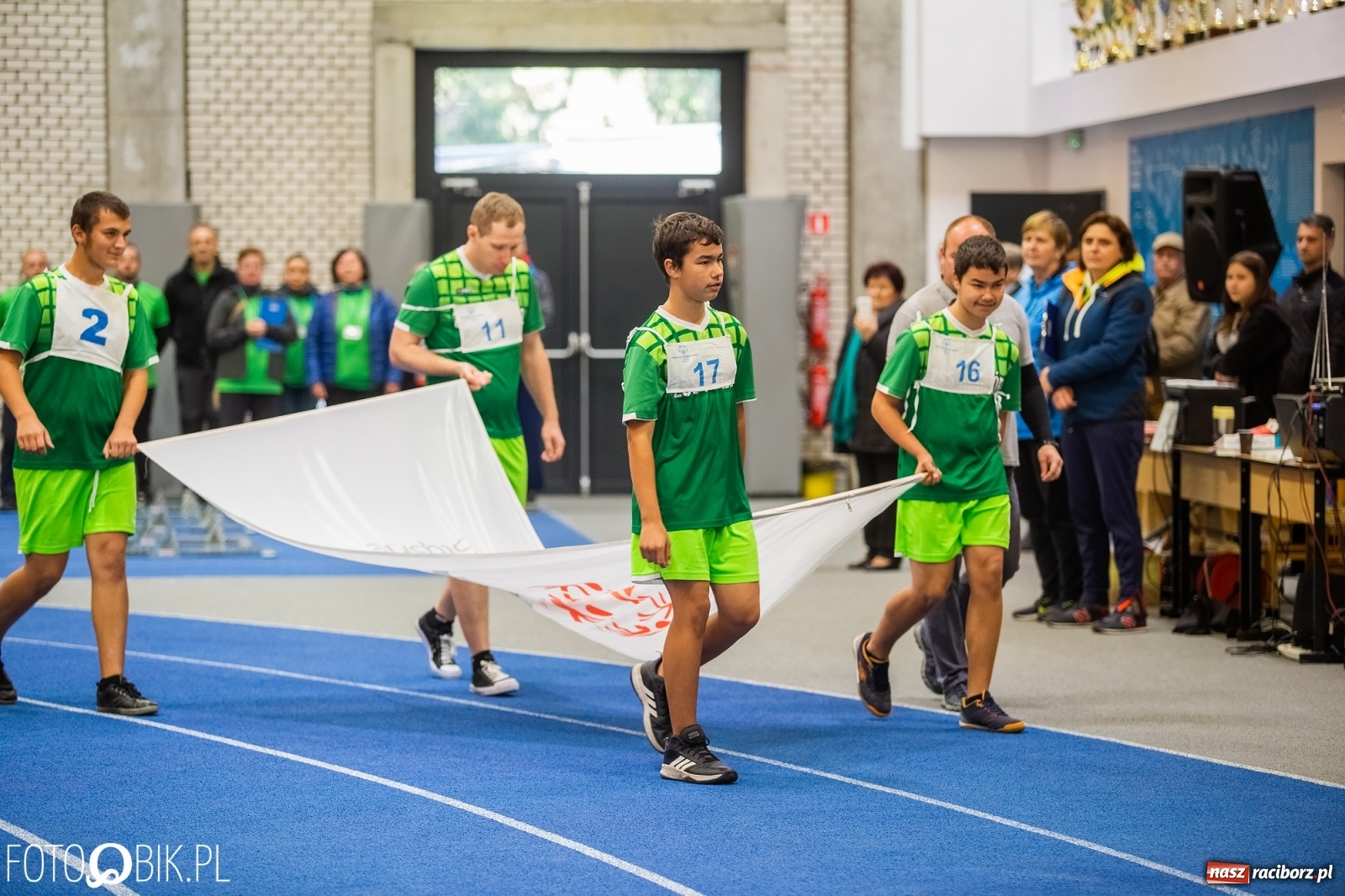 Zdjęcie w galerii na portalu naszraciborz.pl: Śląski Mityng Lekkoatletyczny Olimpiad Specjalnych Racibórz 2019 wiadomości z regionu