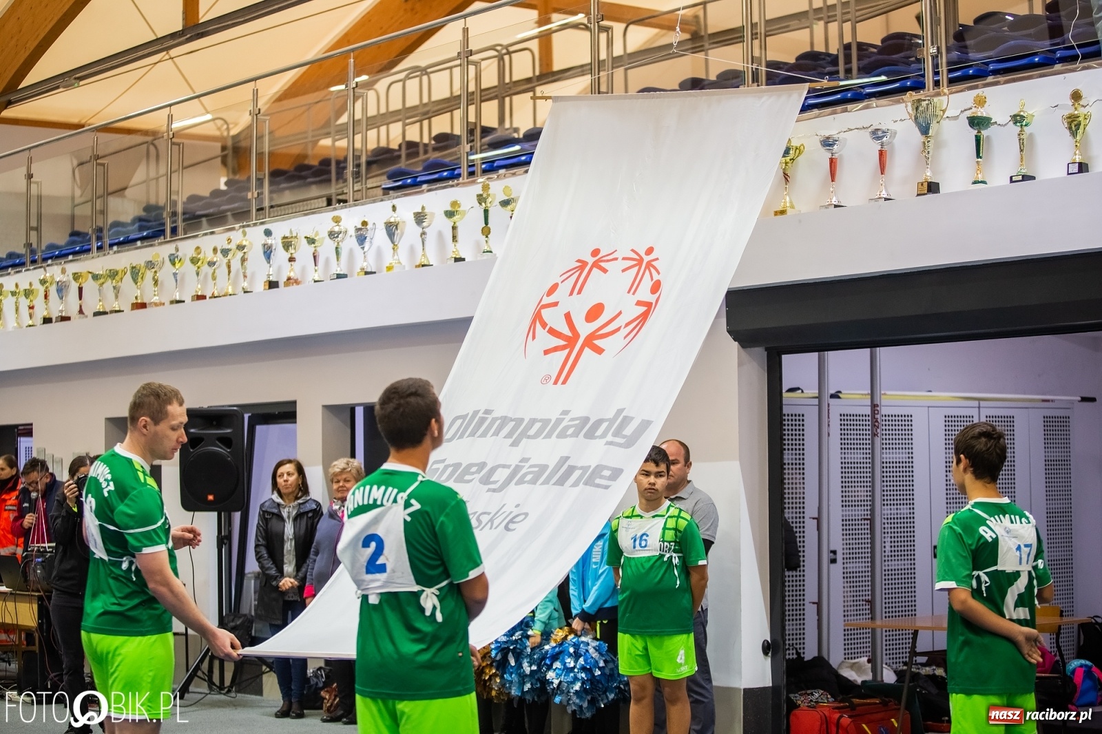 Zdjęcie w galerii na portalu naszraciborz.pl: Śląski Mityng Lekkoatletyczny Olimpiad Specjalnych Racibórz 2019 wiadomości z regionu