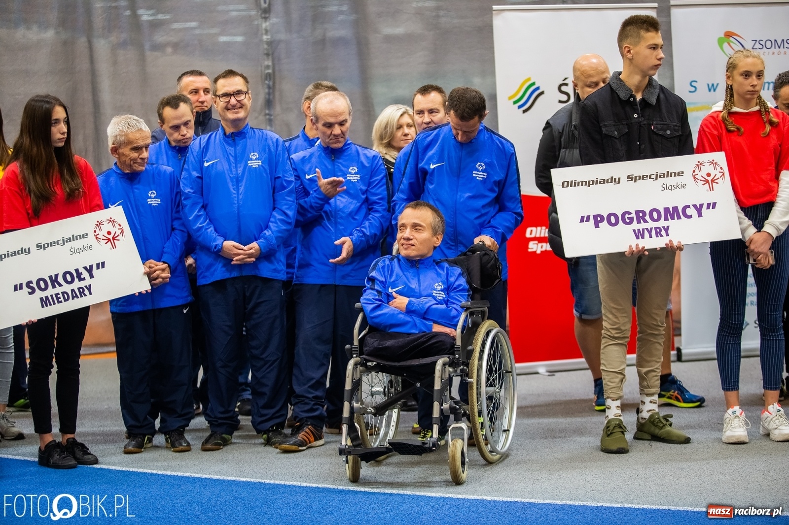 Zdjęcie w galerii na portalu naszraciborz.pl: Śląski Mityng Lekkoatletyczny Olimpiad Specjalnych Racibórz 2019 wiadomości z regionu